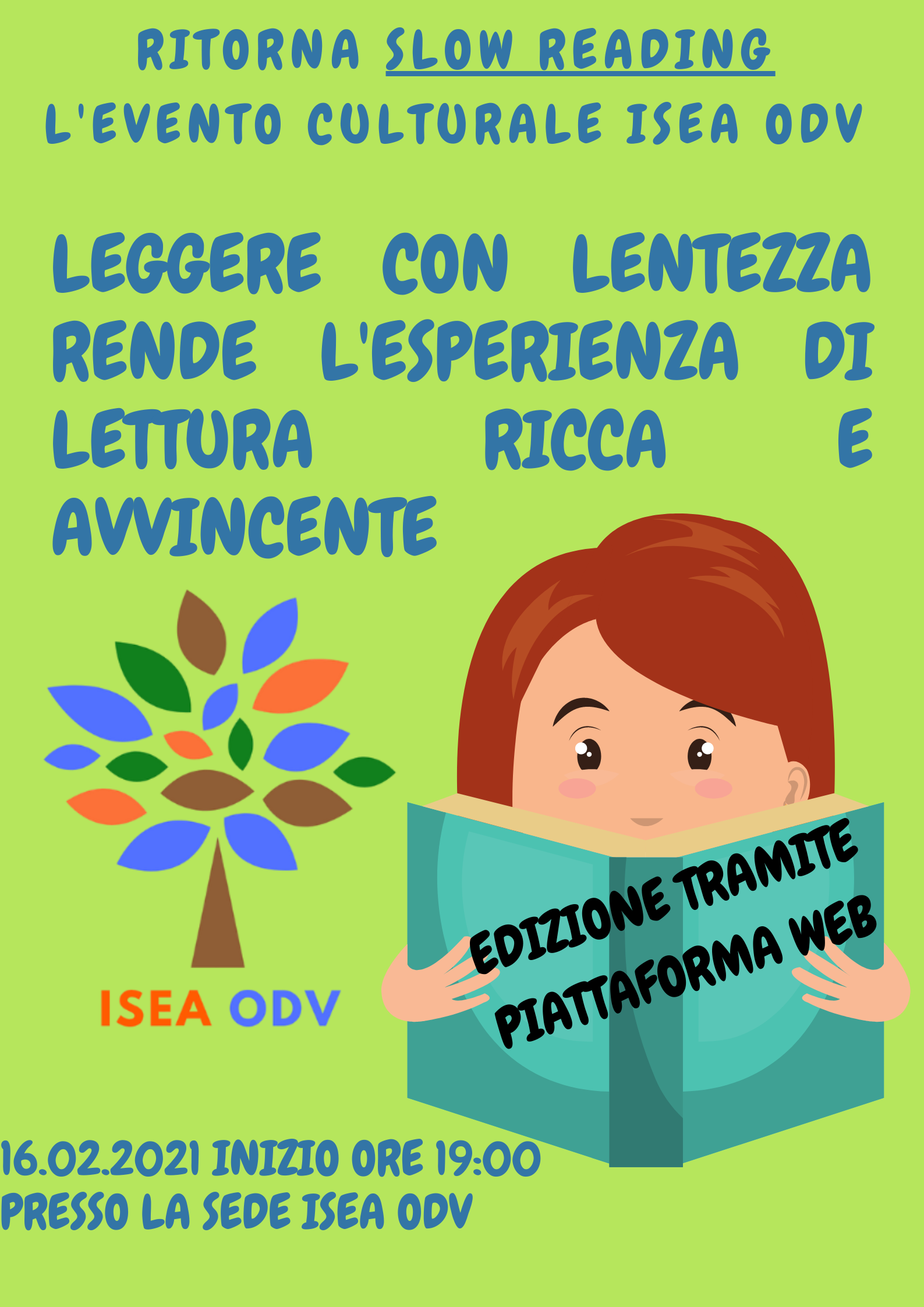 Slow reading ISEA ODV anno 2021